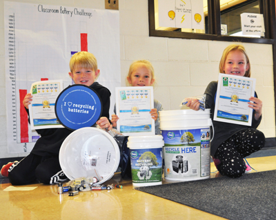 Springfield Public School schools students complete Student Missions for a chance to win prizes in the Ontario Schools Battery Recycling Challenge